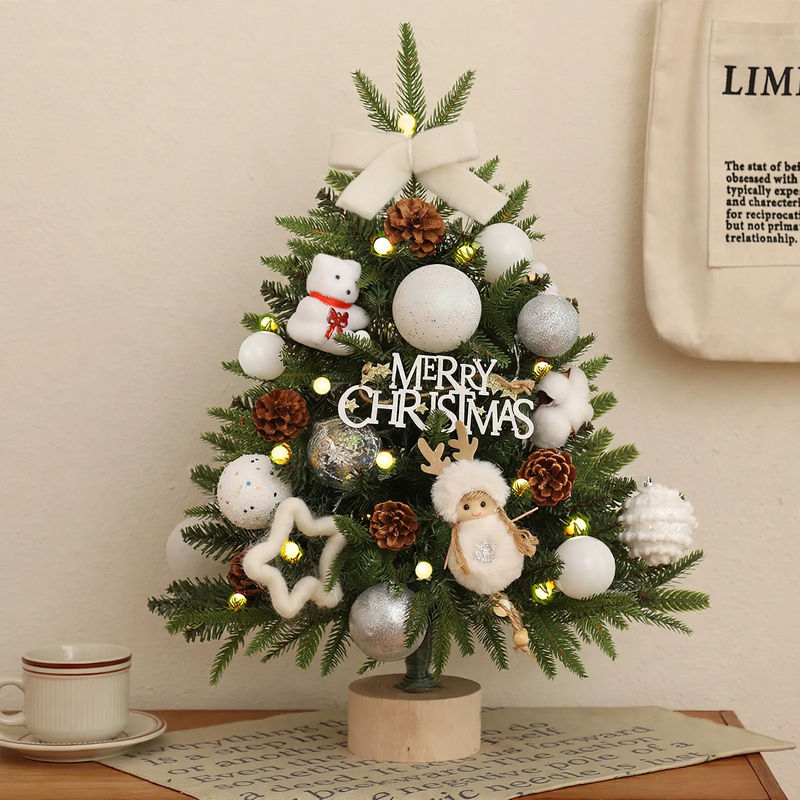 Artificial Mini Christmas Tree, 45-60 cm, PE Mix