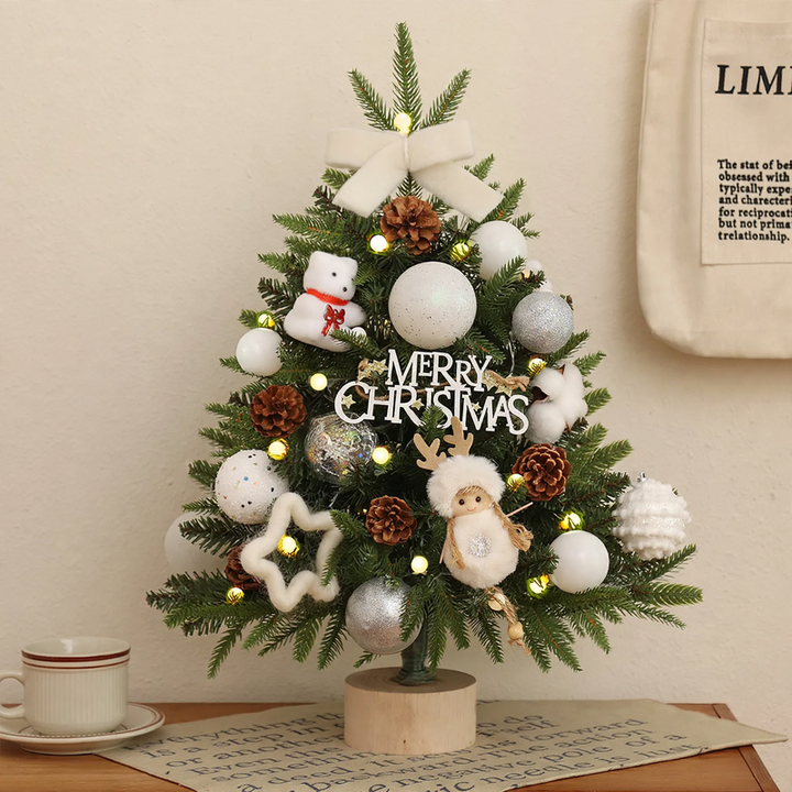 Artificial Mini Christmas Tree, 45-60 cm, PE Mix