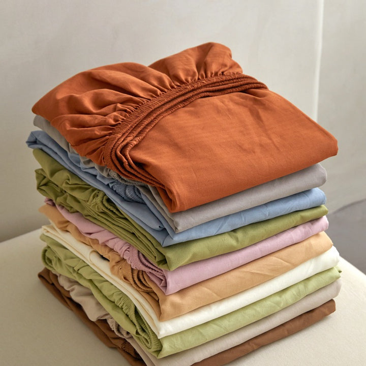 Cotton fitted sheet, 100% cotton, 1.8 m