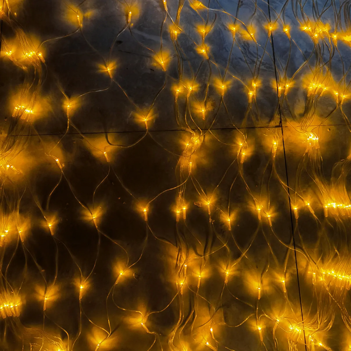 LED Net Fairy Lights for Outdoor Areas