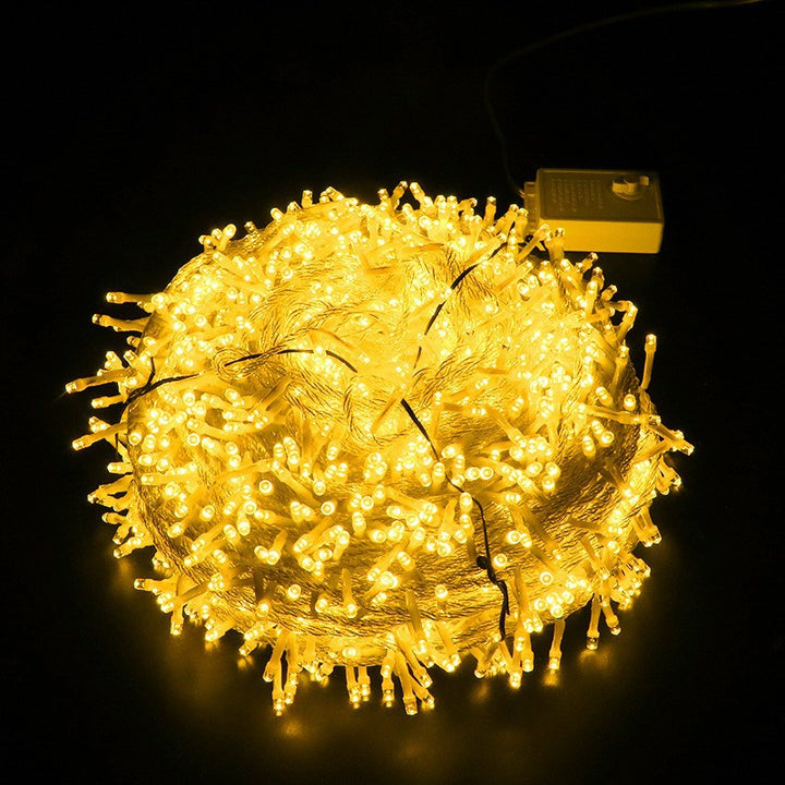 LED string lights for indoor and outdoor use