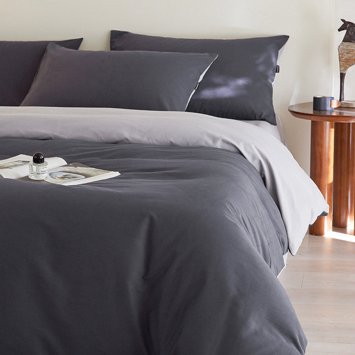 Brushed Cotton Bedding Set, 100 Thread Count