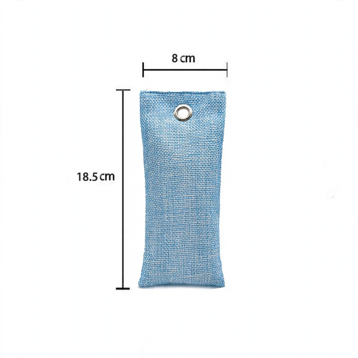 Activated charcoal bags for odor neutralization