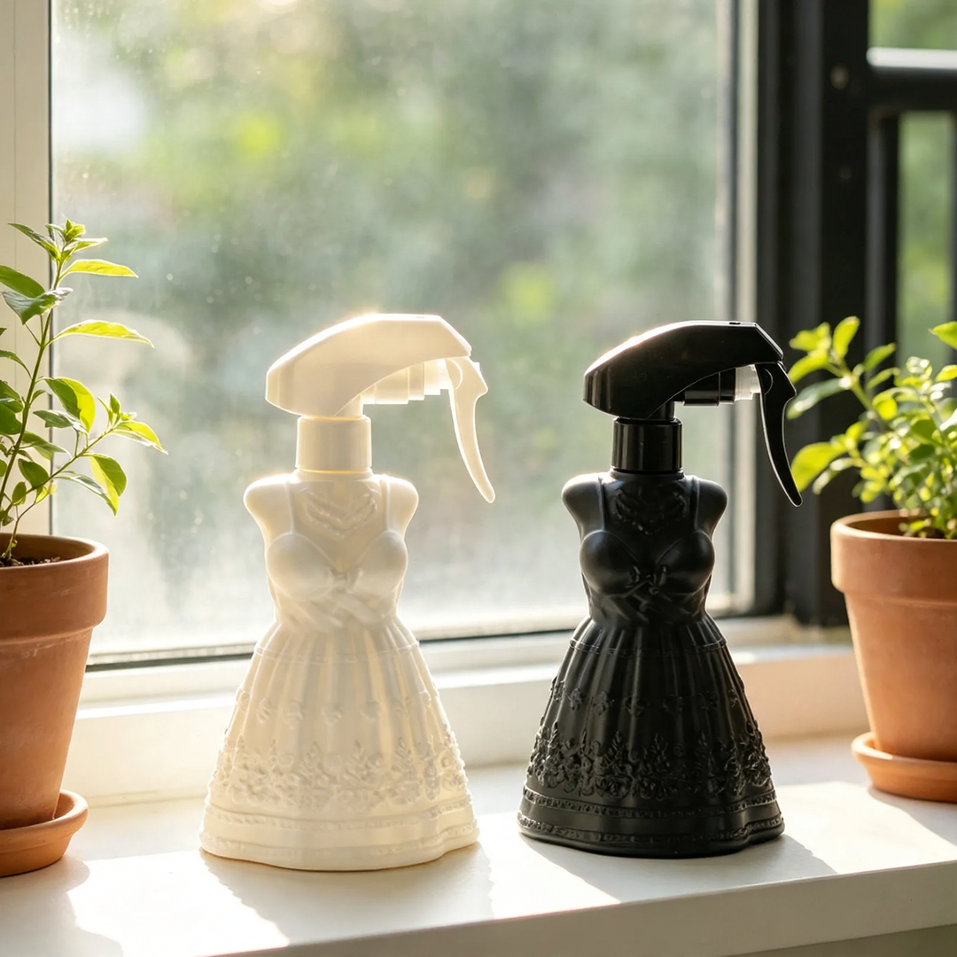 Vintage flower watering sprayer with adjustable spray head
