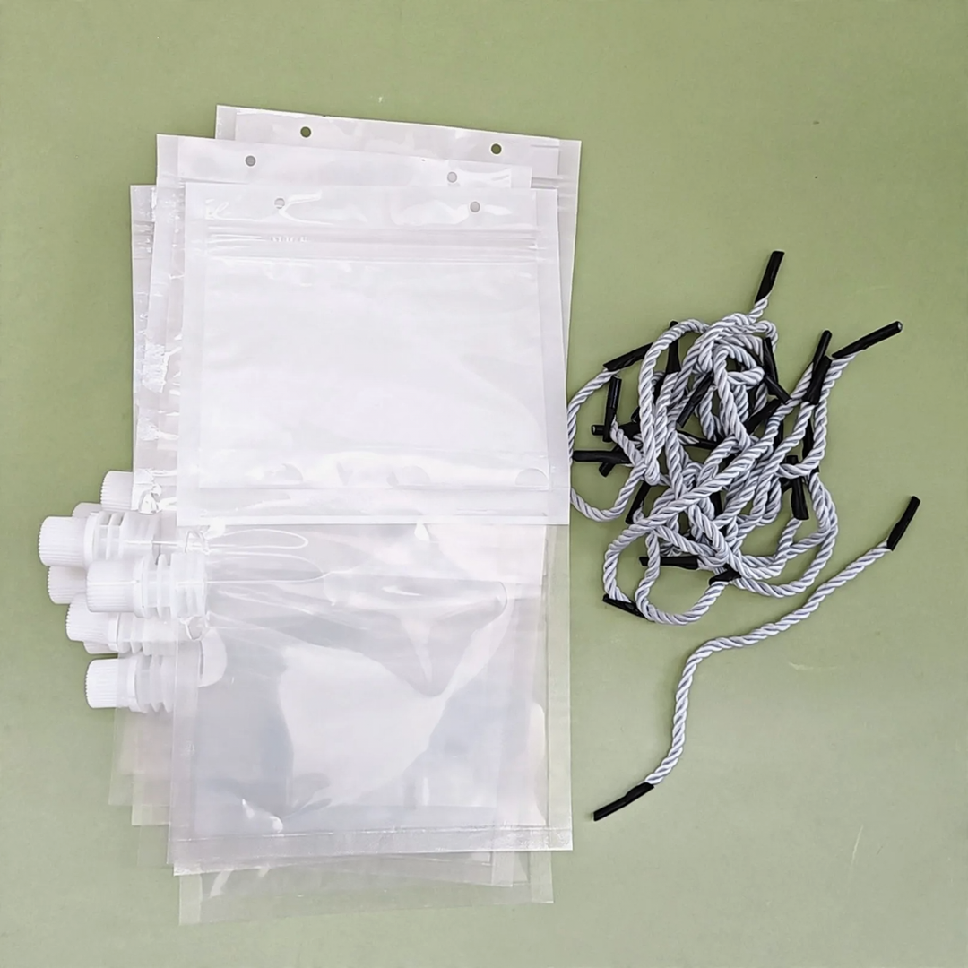 Reusable hanging dehumidifier bags