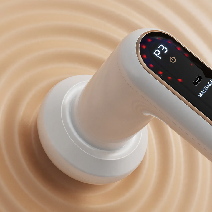 Portable electric massage stick with vibration