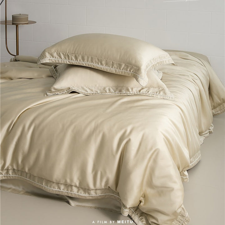 Luxurious bedding set made of long-staple cotton