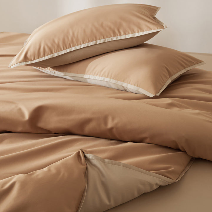 Bedding set, cotton, solid color, modern