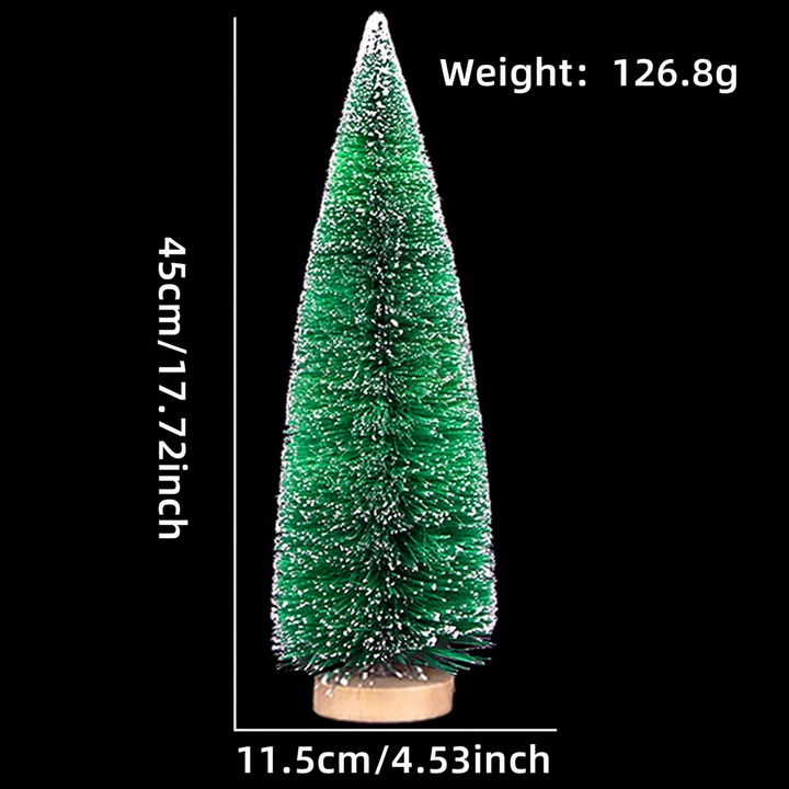 Mini Christmas tree made of sisal, various sizes