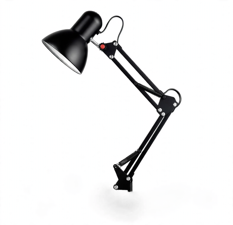 Foldable LED Desk Lamp with Swing Arm
