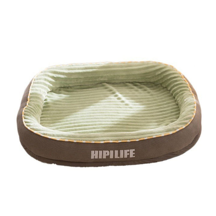Dog bed, oval, sizes S–XXL, warming