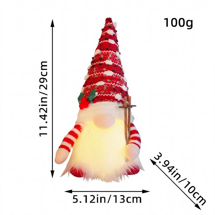 Shining Gnome with Sequin Hat