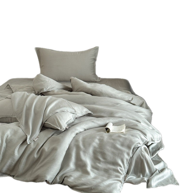 Lyocell duvet cover set, 80s, sand wash
