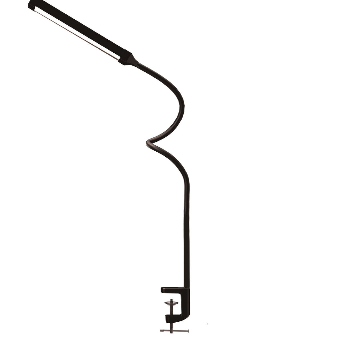 LED clamp lamp with long arm, 60 cm