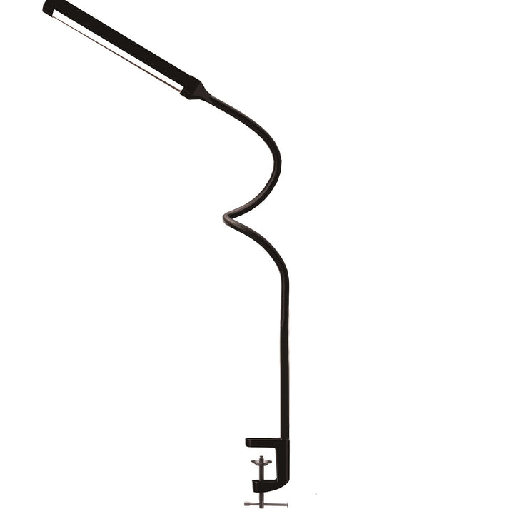 LED clamp lamp with long arm, 60 cm