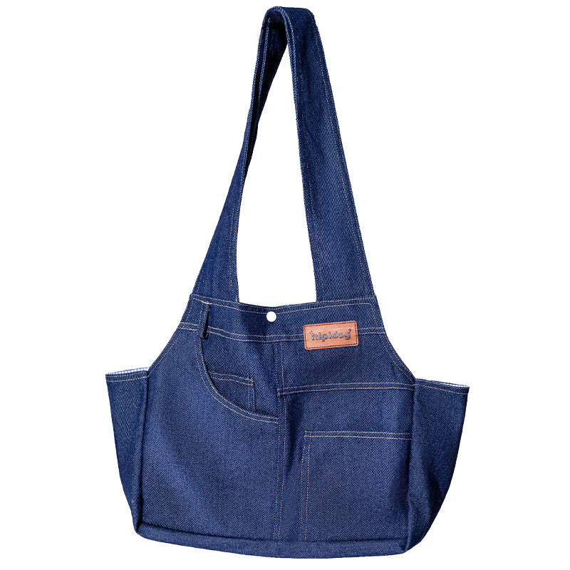Jeans pocket for pets in three sizes