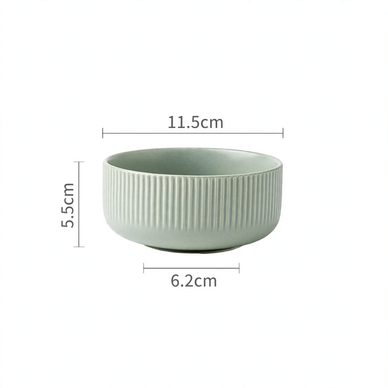 Ceramic dining set, Japanese style, various sizes