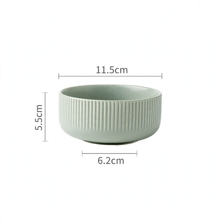 Ceramic dining set, Japanese style, various sizes