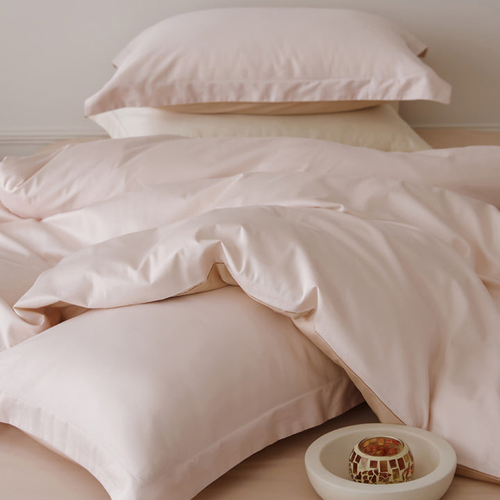 Long-staple cotton bedding set, 4-piece