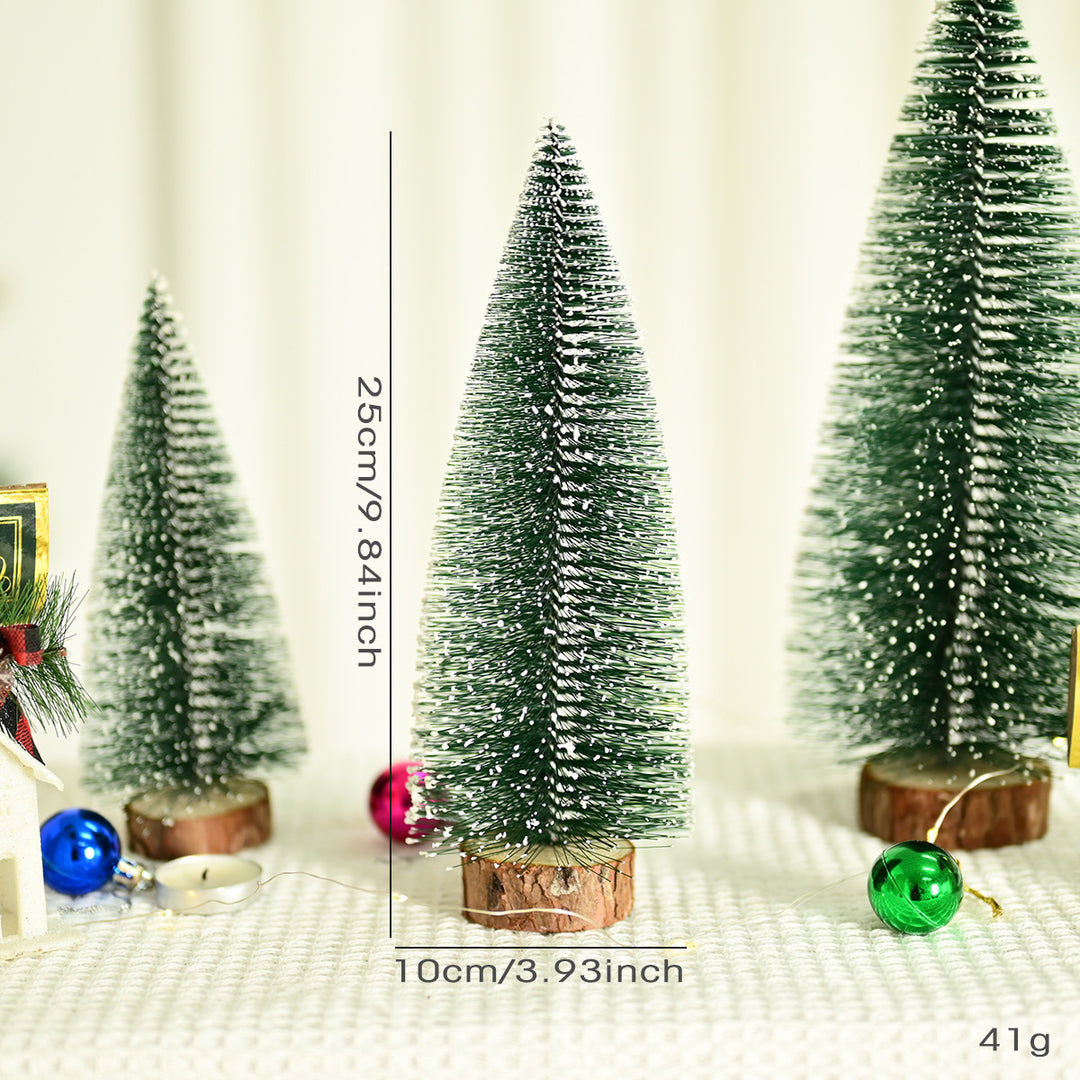 Mini Christmas tree made of pine needles, 30 cm