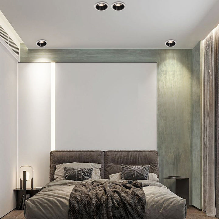 LED recessed light, 3–15 W, full spectrum