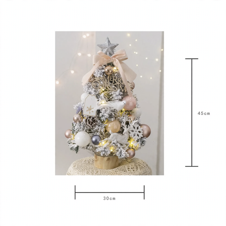 Mini Christmas tree, 45 cm, with lighting