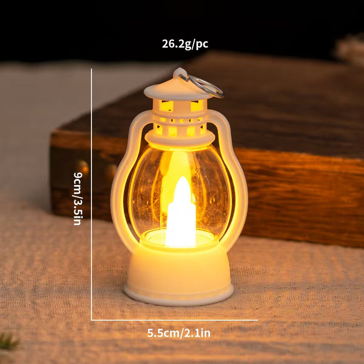 Mini LED Lantern in Retro Style