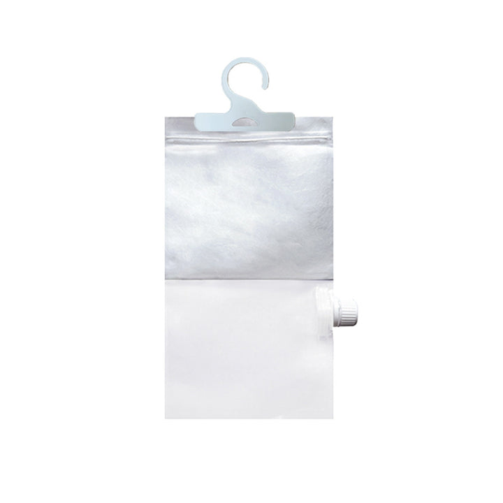 Refillable dehumidifier with calcium chloride granules