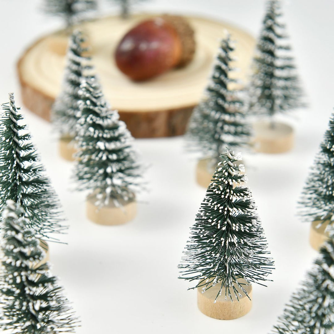 Mini Christmas tree made of pine needles, various sizes