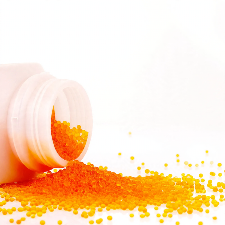 Silica gel desiccant, color changing, 500 g