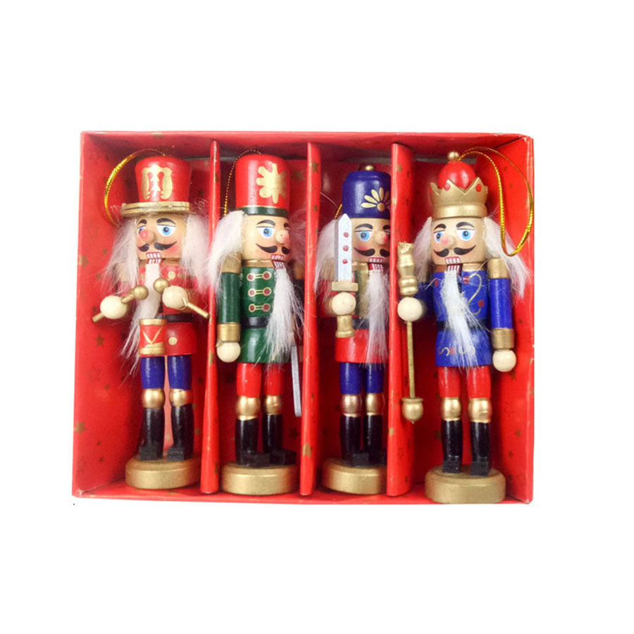 Wooden Nutcracker Soldier, 12 cm