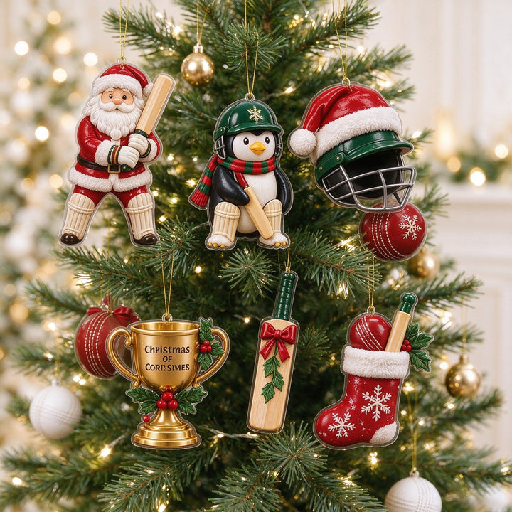 Sport Advent Calendar with Acrylic Ornaments, 24 Days
