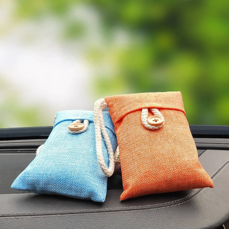 Bamboo charcoal bags for car and household