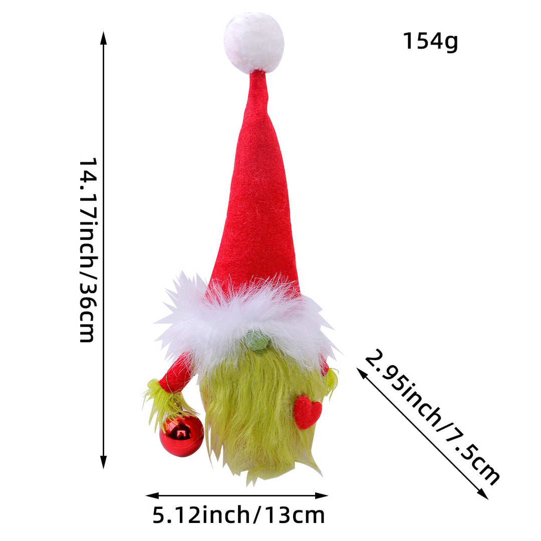 Christmas Elf with Heart Motif, Textile