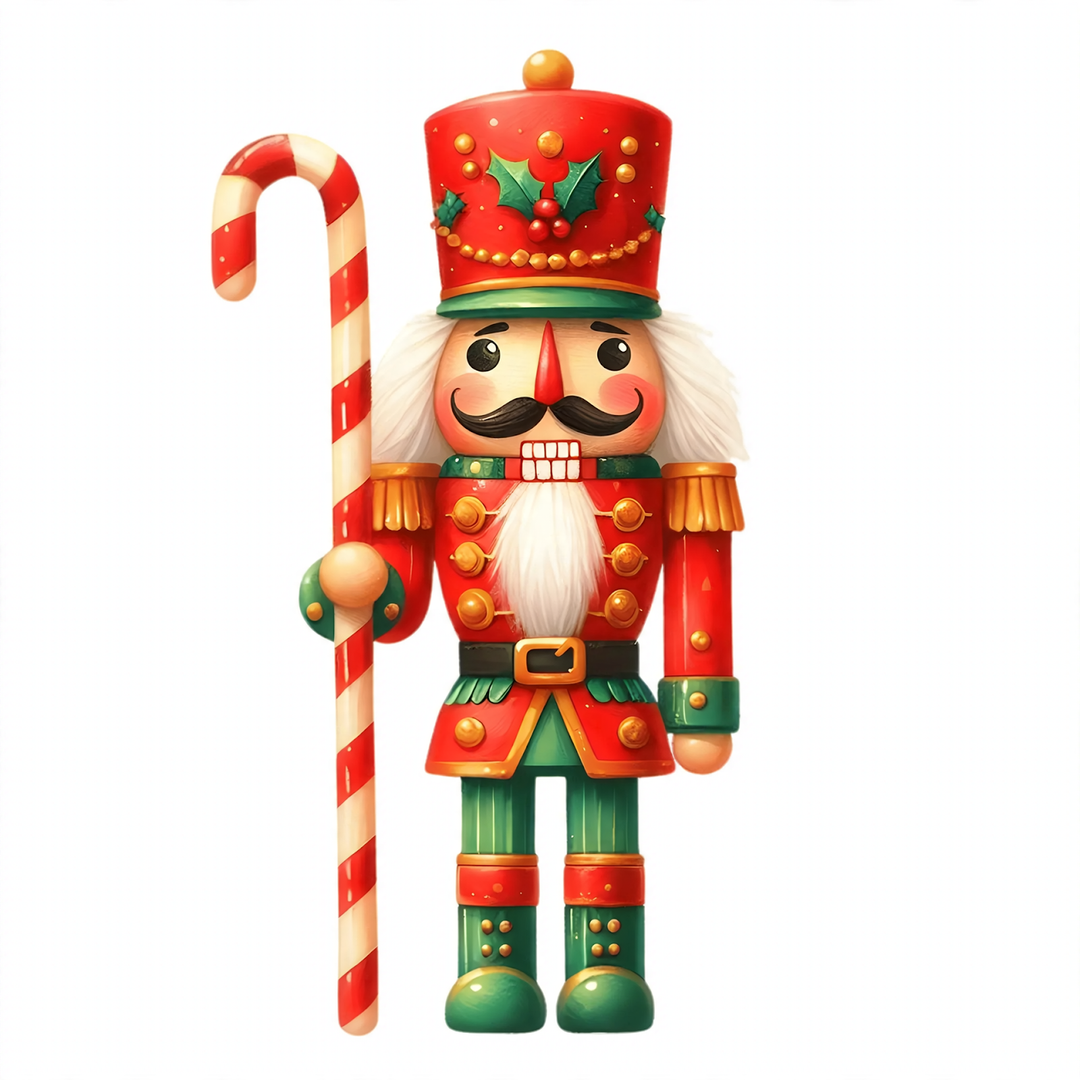 Nutcracker wooden sign for garden and entrance
