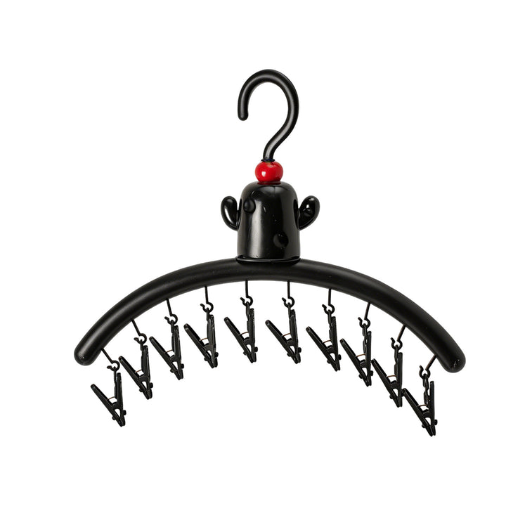 Clothes drying rack cactus design, multiple clips