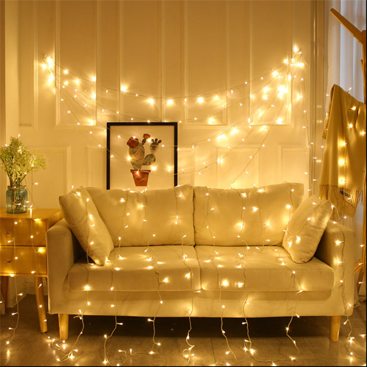 LED string lights for indoor and outdoor use