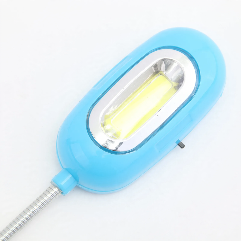Mini-COB-Clip light with flexible neck