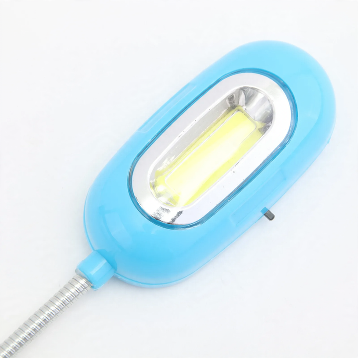 Mini-COB-Clip light with flexible neck