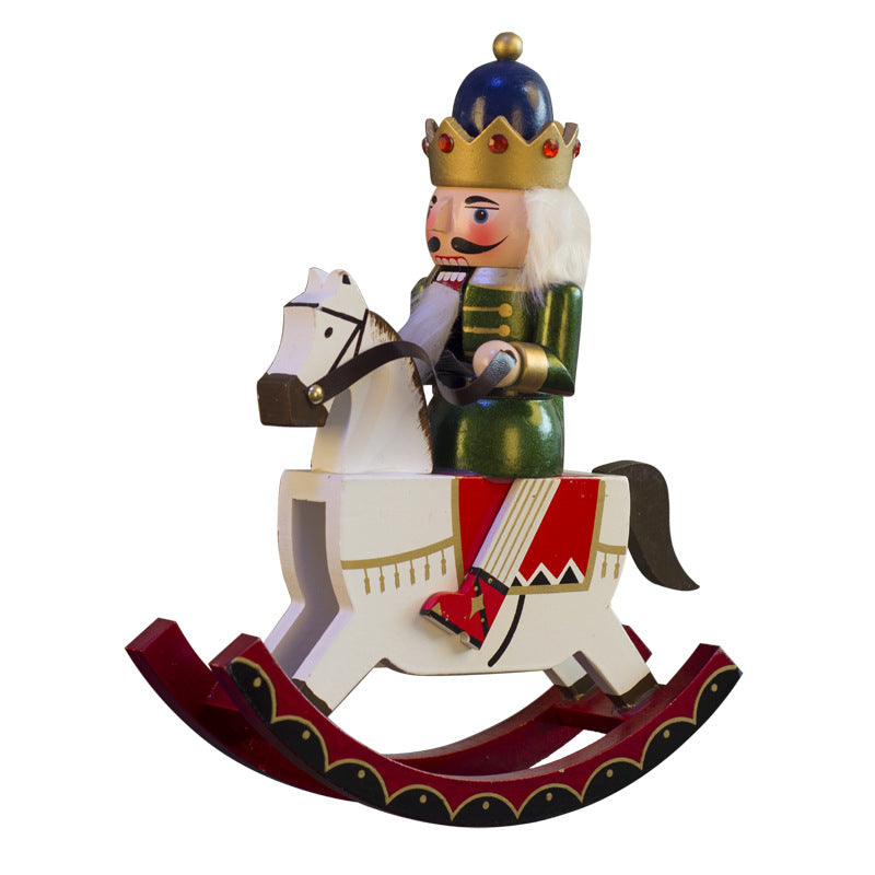 Nutcracker figure made of pine wood, 30 cm