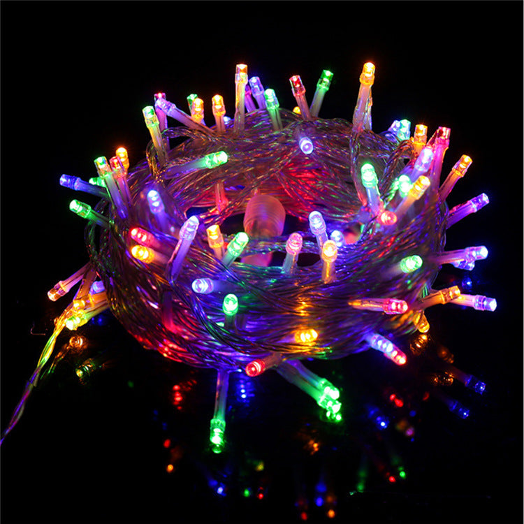 LED string lights for indoor and outdoor use