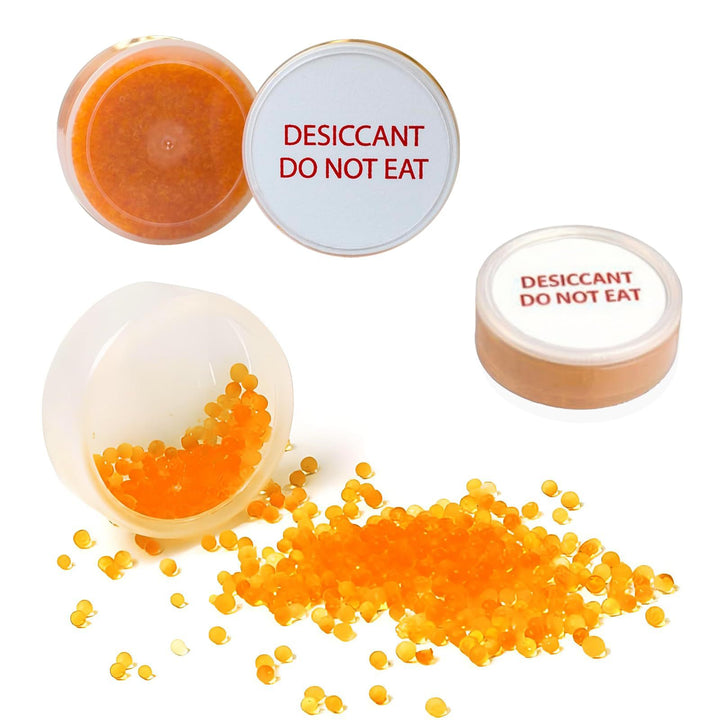Silicone drying capsules for hearing aids