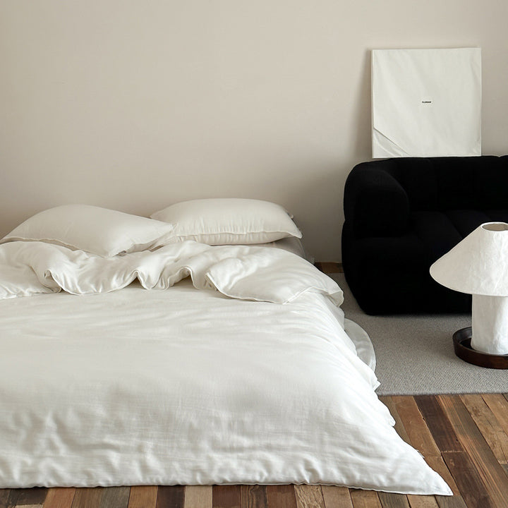 Summer bedding set made of Lyocell, 4-piece