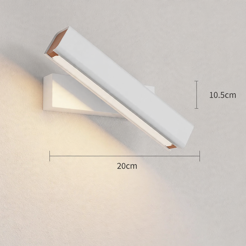 Modern LED wall light, adjustable