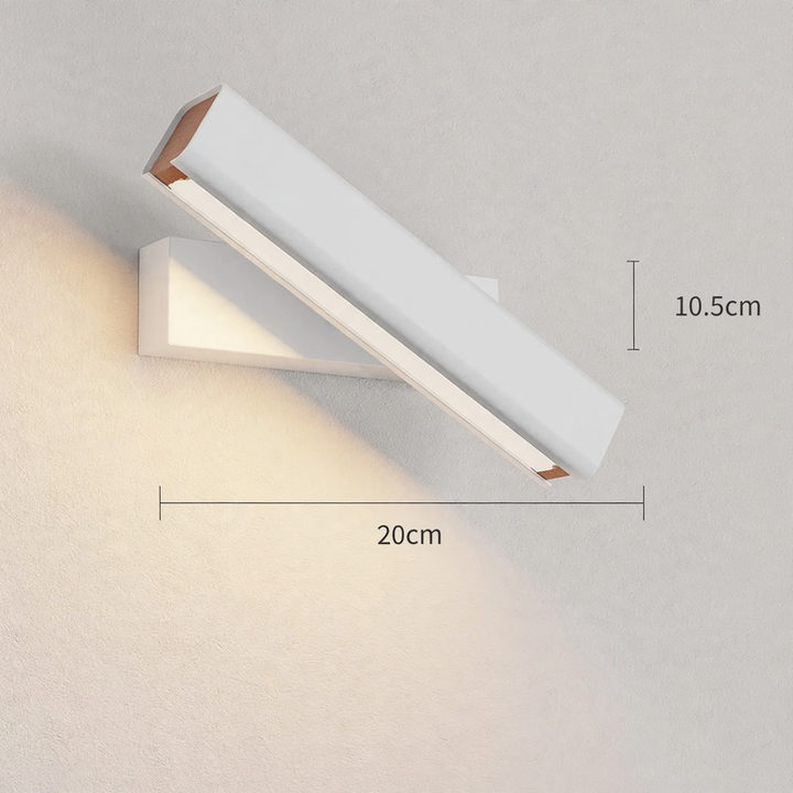 Modern LED wall light, adjustable