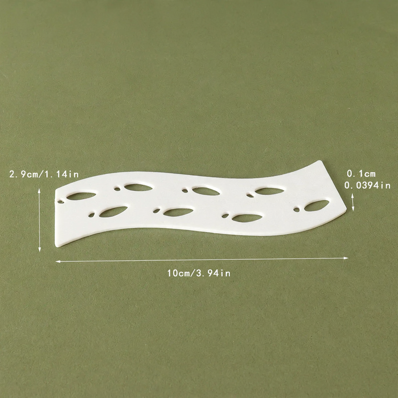 Miniature Christmas Footprint Mat for Dollhouses