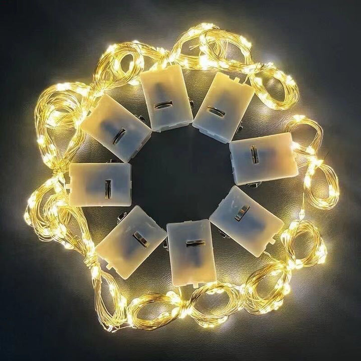 3D Christmas decoration made of aluminum foil