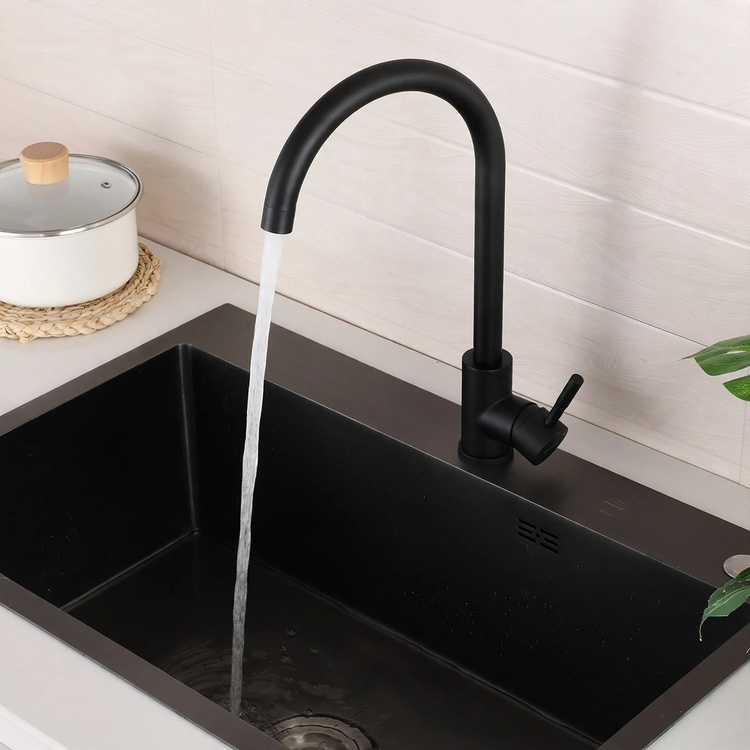 Stainless Steel Kitchen Faucet with Ceramic Valve