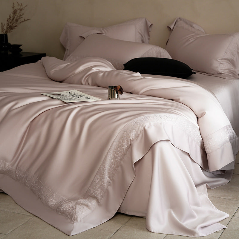 Tencel bedding set, 4 pieces, cooling