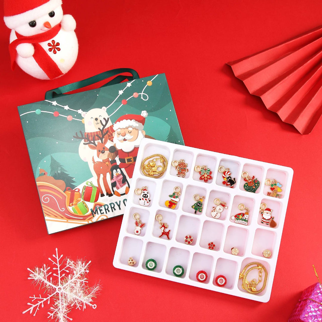 DIY Advent Calendar with Beads for Bracelets